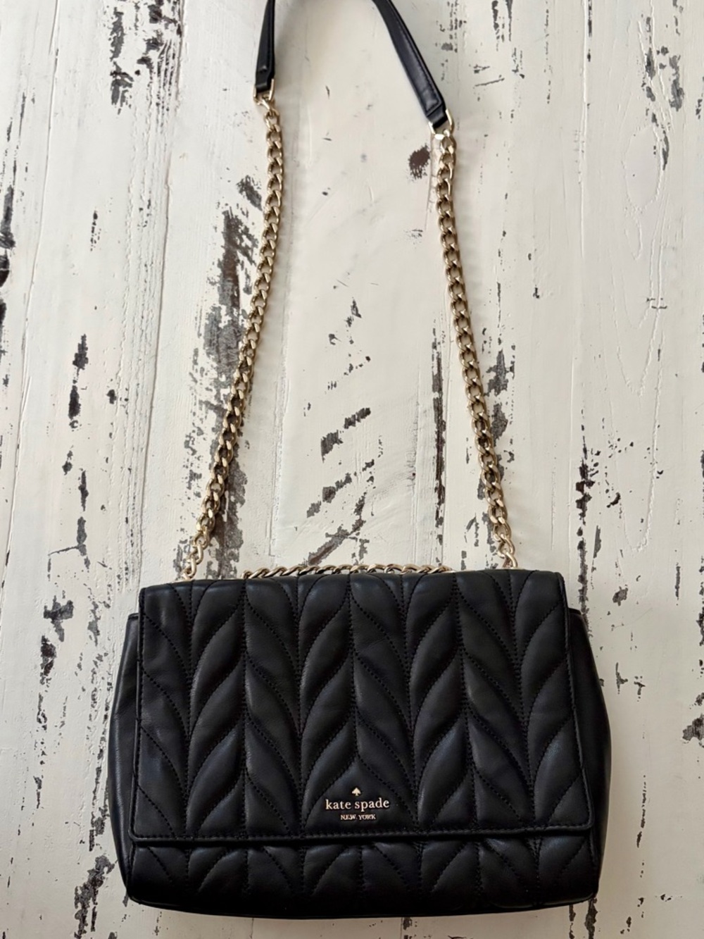 Kate Spade Natalia Quilted Medium Flap Shoulder Bag - Picture 2 of 5